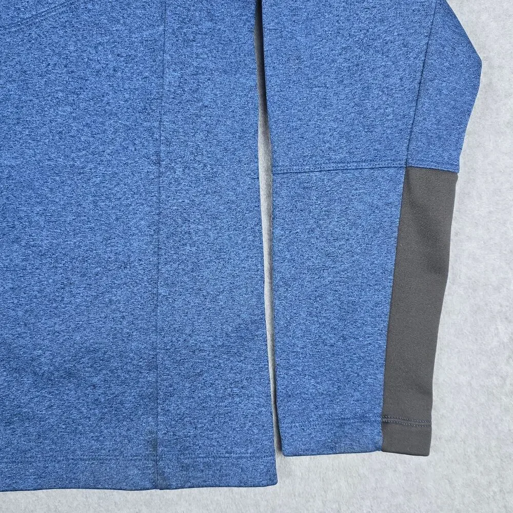 The North Face Mens Medium Blue Canyonlands 1/2 Zip Fleece Jacket